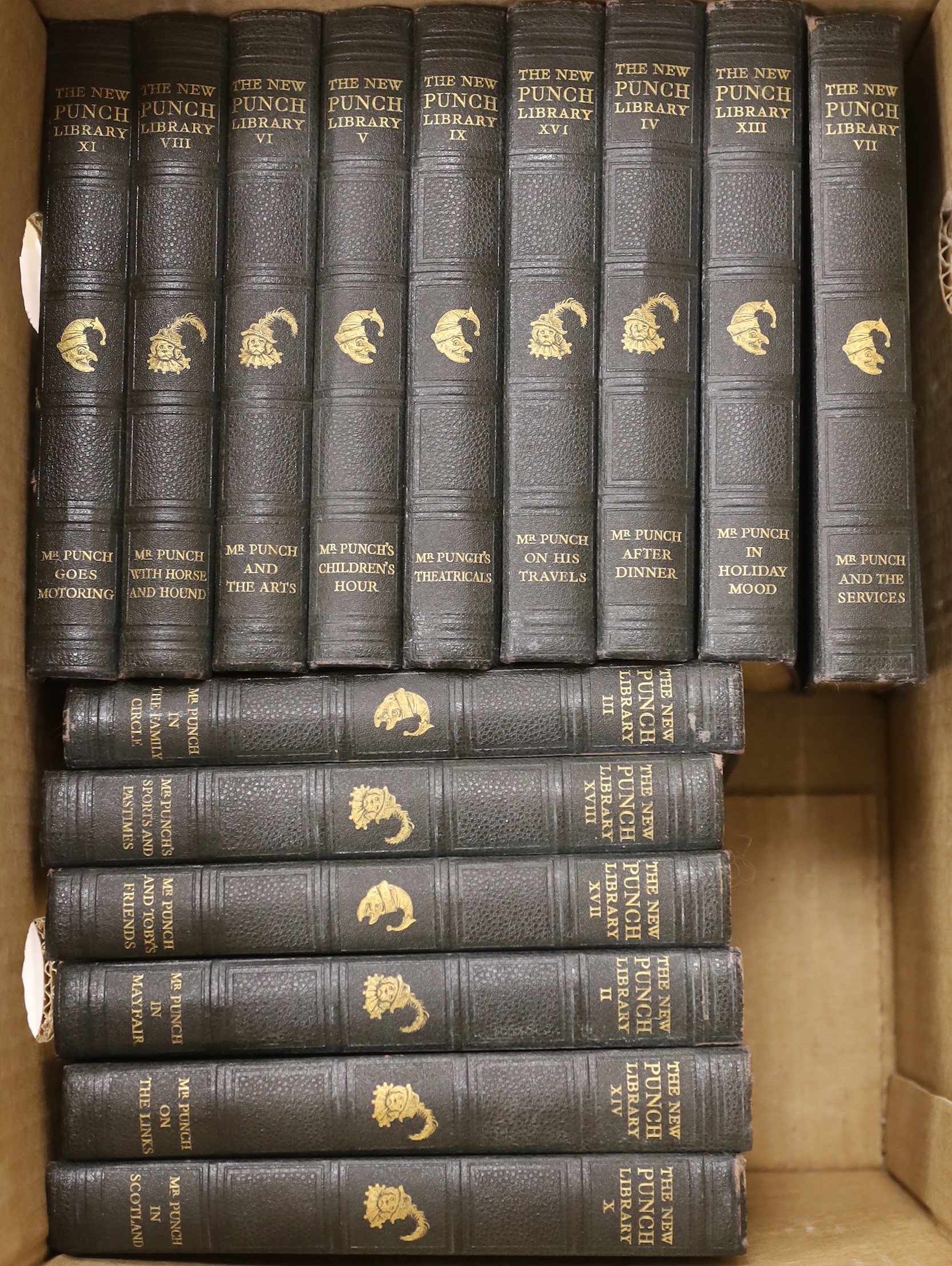 Twenty Punch books and related ephemera
